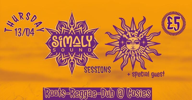 Simaly Sound Sessions + Guest: Ites Vibration at Cosies