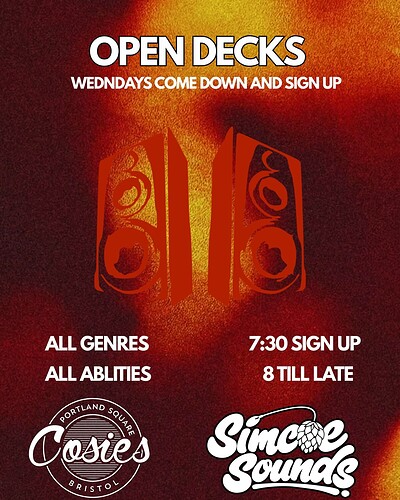 Simcoe Sounds: Open decks at Cosies