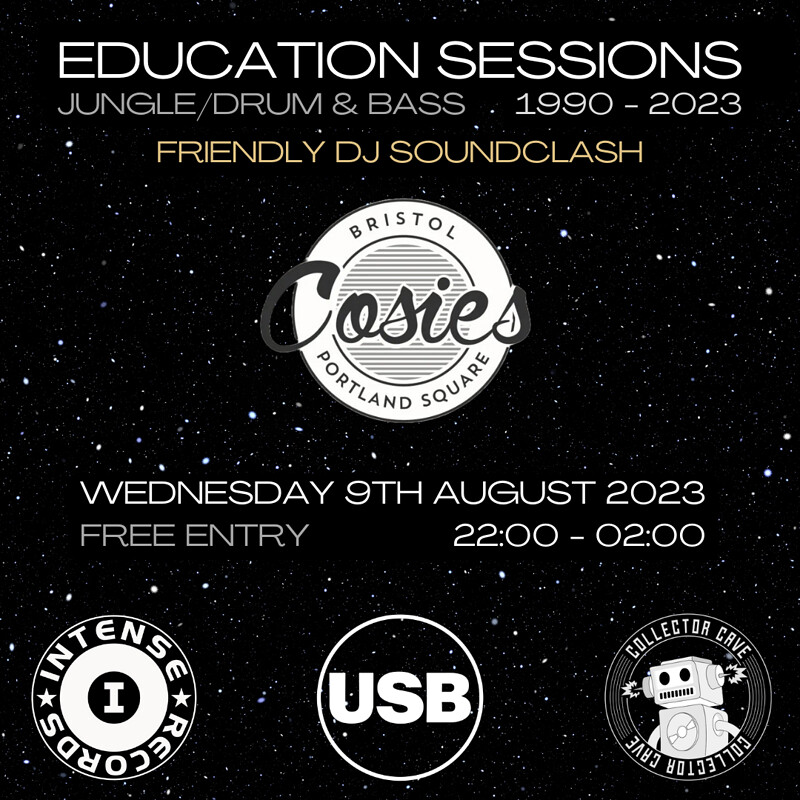 Strictly Vinyl - Jungle/DnB - Free Entry at Cosies