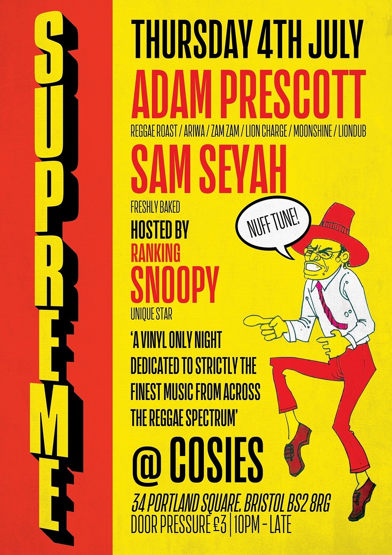 Supreme Selections at Cosies 4th July at Cosies