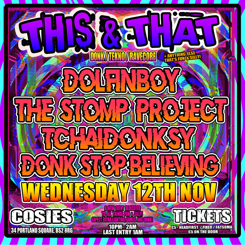 This & That  DOLFINBOY / STOMP PROJECT at Cosies