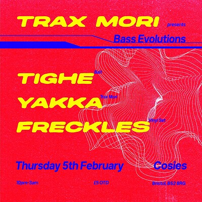 Trax Mori w/ Tighe, Yakka, Freckles at Cosies