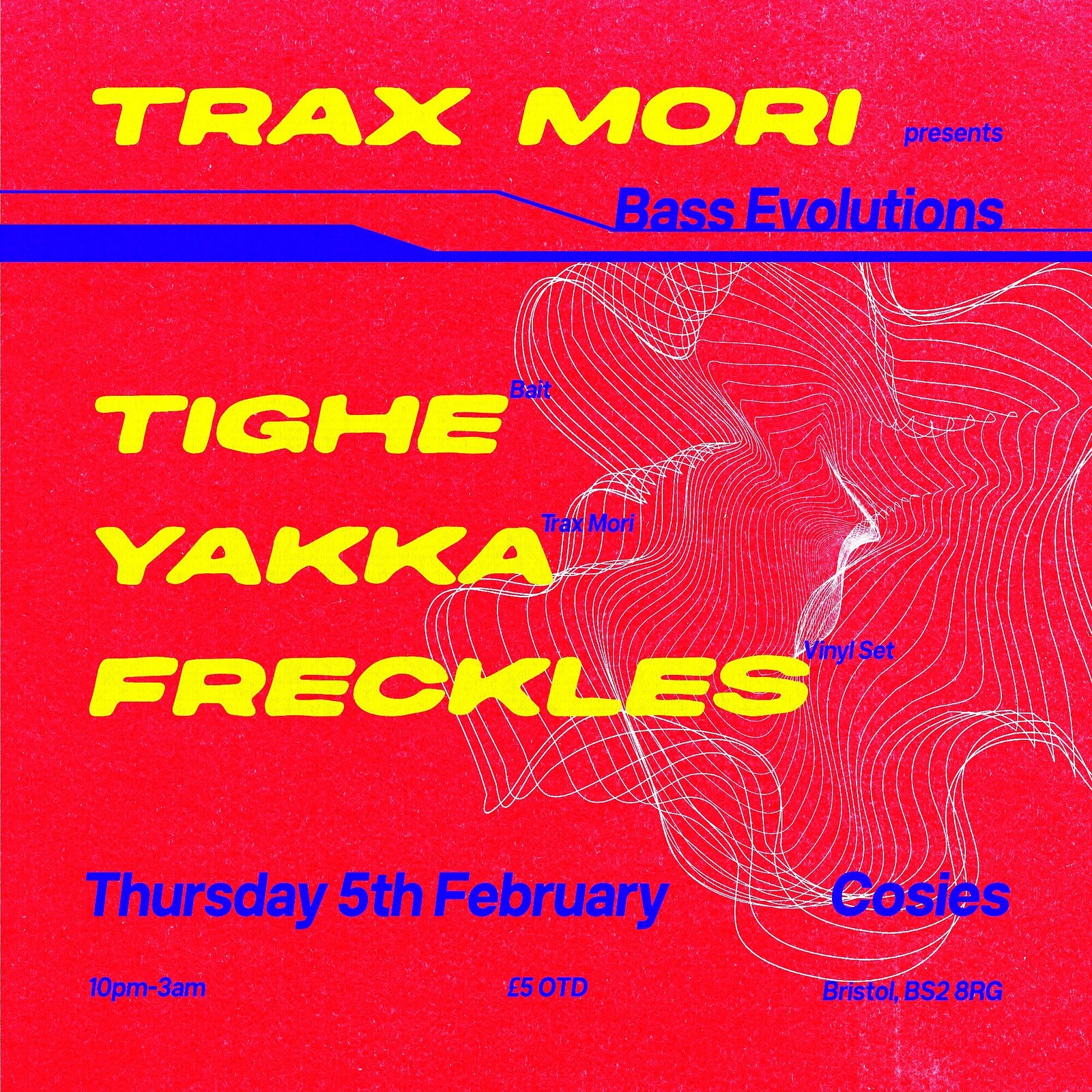 Trax Mori w/ Tighe, Yakka, Freckles at Cosies