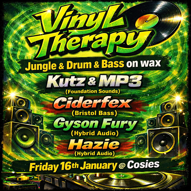 Vinyl Therapy at Cosies