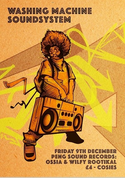 Washing Machine Sound feat. Peng Sound Records at Cosies
