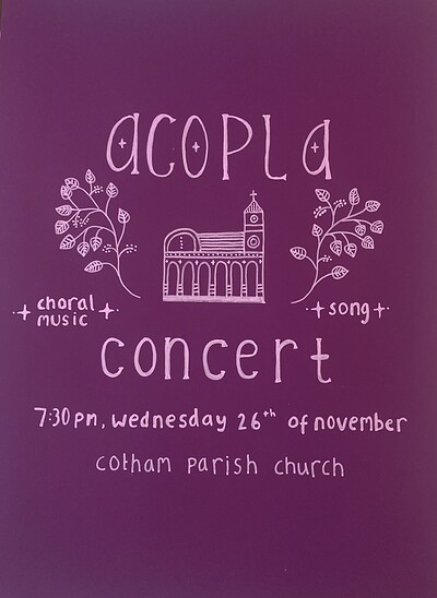 ✧acopla -choral music, song at Cotham parish church