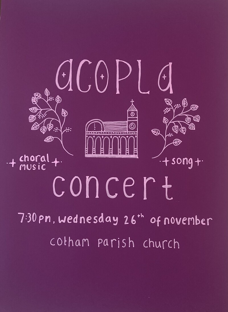 ✧acopla -choral music, song at Cotham parish church