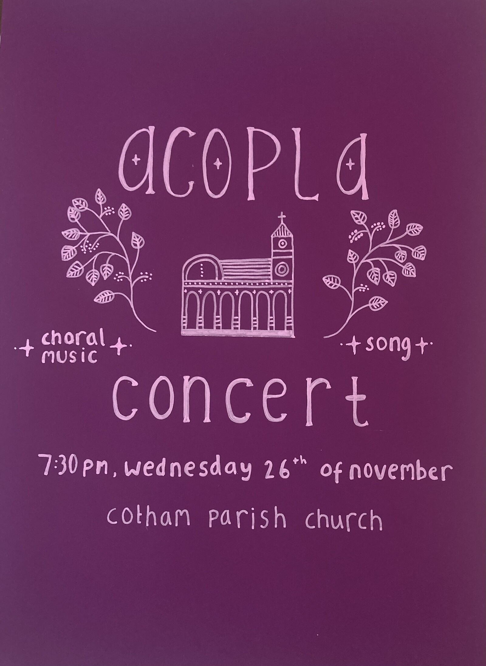 ✧acopla -choral music, song at Cotham parish church