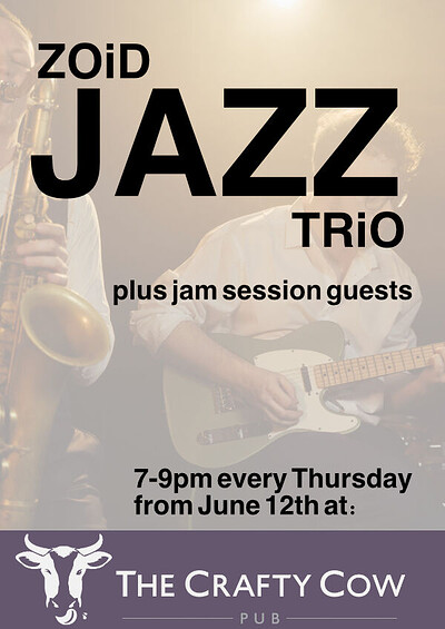 ZOiD Jazz Trio @ Crafty Cow at Crafty Cow