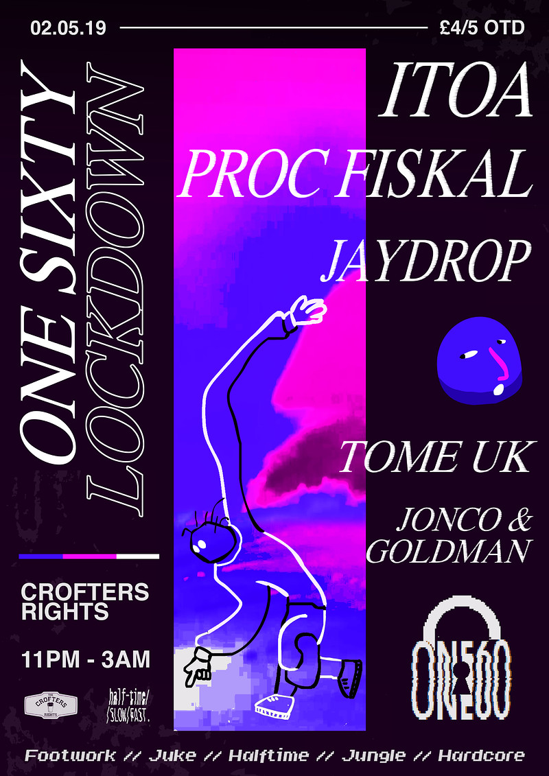 160 LOCKDOWN: Itoa, Proc Fiskal, Jaydrop & More at Crofters Rights