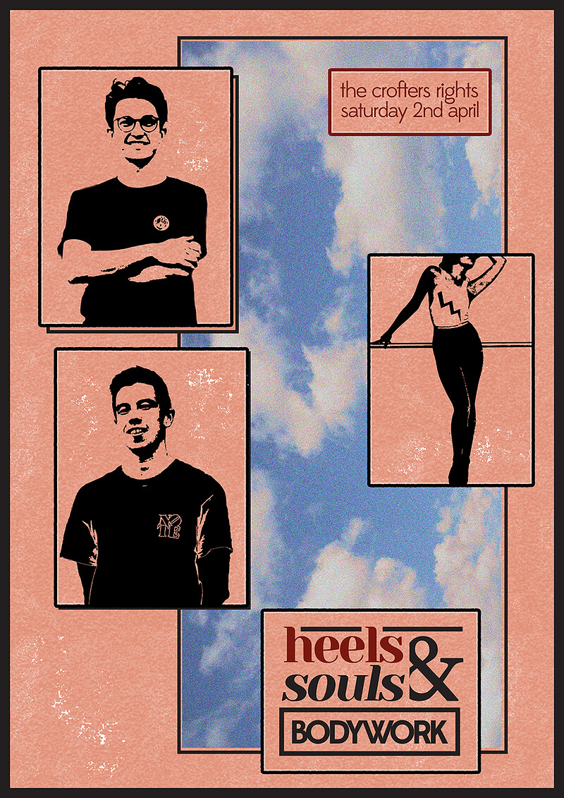 Bodywork Invite Heels & Souls at Crofters Rights