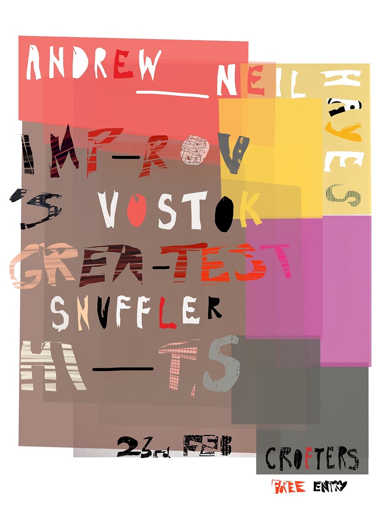 IMPROV GREATEST HITS at Crofters Rights
