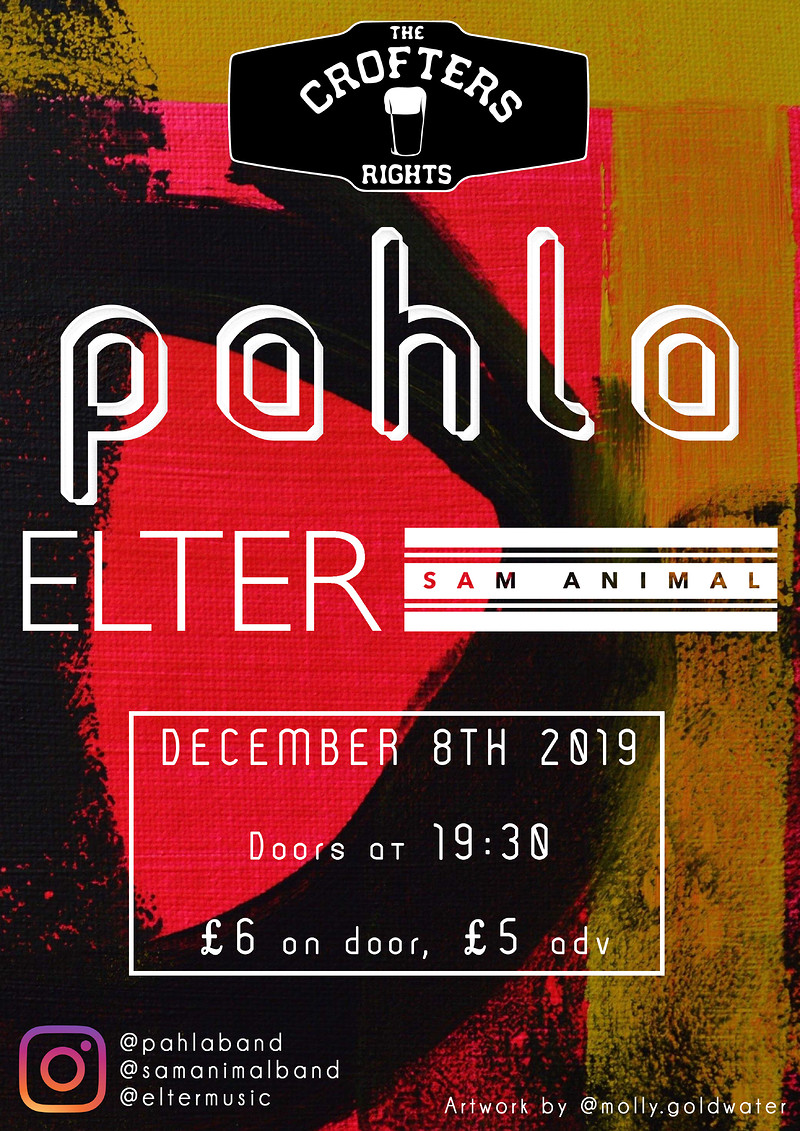 Pahla + Elter + Sam Animal @ Crofters Rights at Crofters Rights