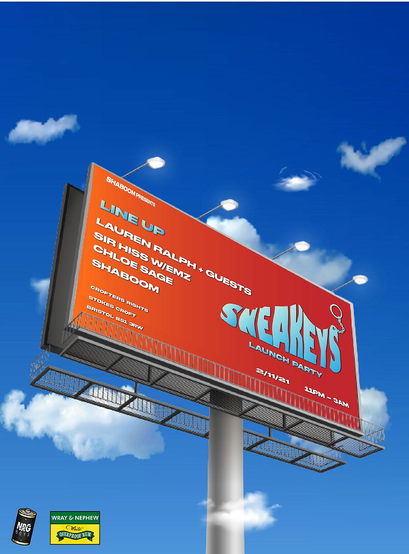 Shaboom Presents: Sneakeys Launch Party at Crofters Rights