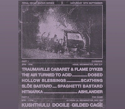 Feral Decay Safari Series at Curbside/The Dame