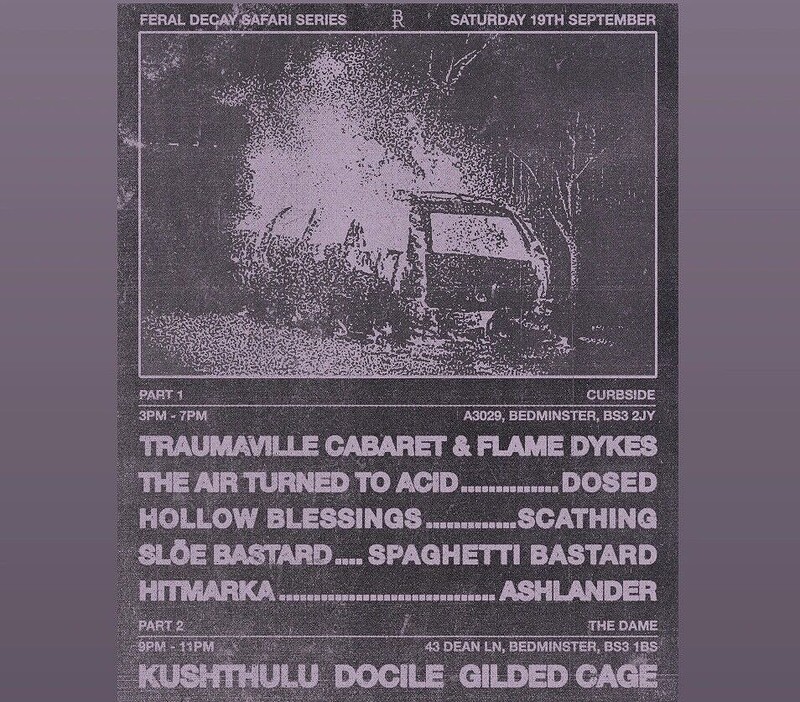 Feral Decay Safari Series at Curbside/The Dame