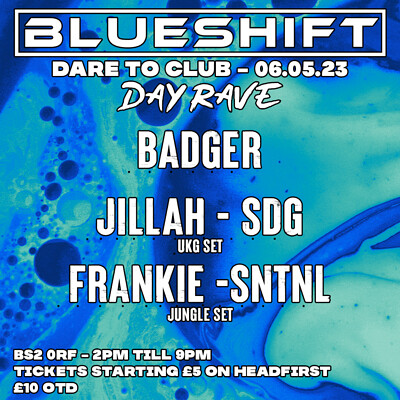 Blueshift day party at Dare to Club