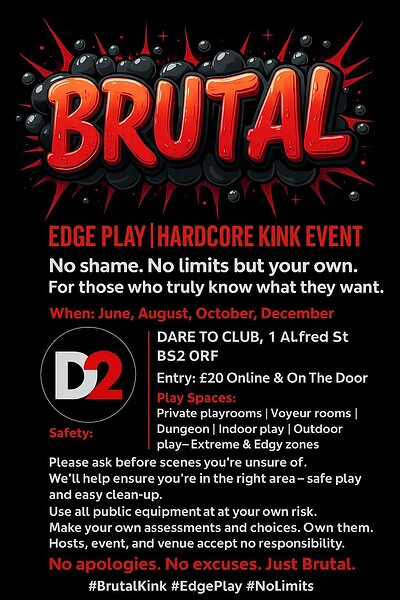 BRUTAL at Dare to Club