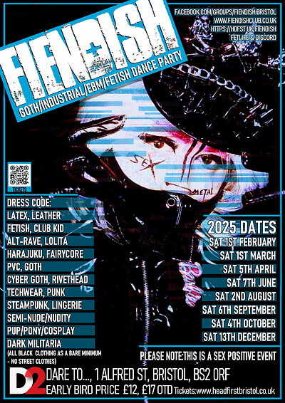 FIENDISH - August 2025 at Dare to Club