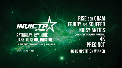 Invicta Audio Presents: Rise b2b Oram, 4K, Scuffed at Dare to Club
