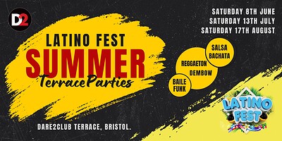 Latino Fest Summer Day Party  June 2024 at Dare to Club