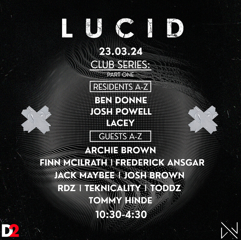 LUCID Club Series : Part One at Dare to Club