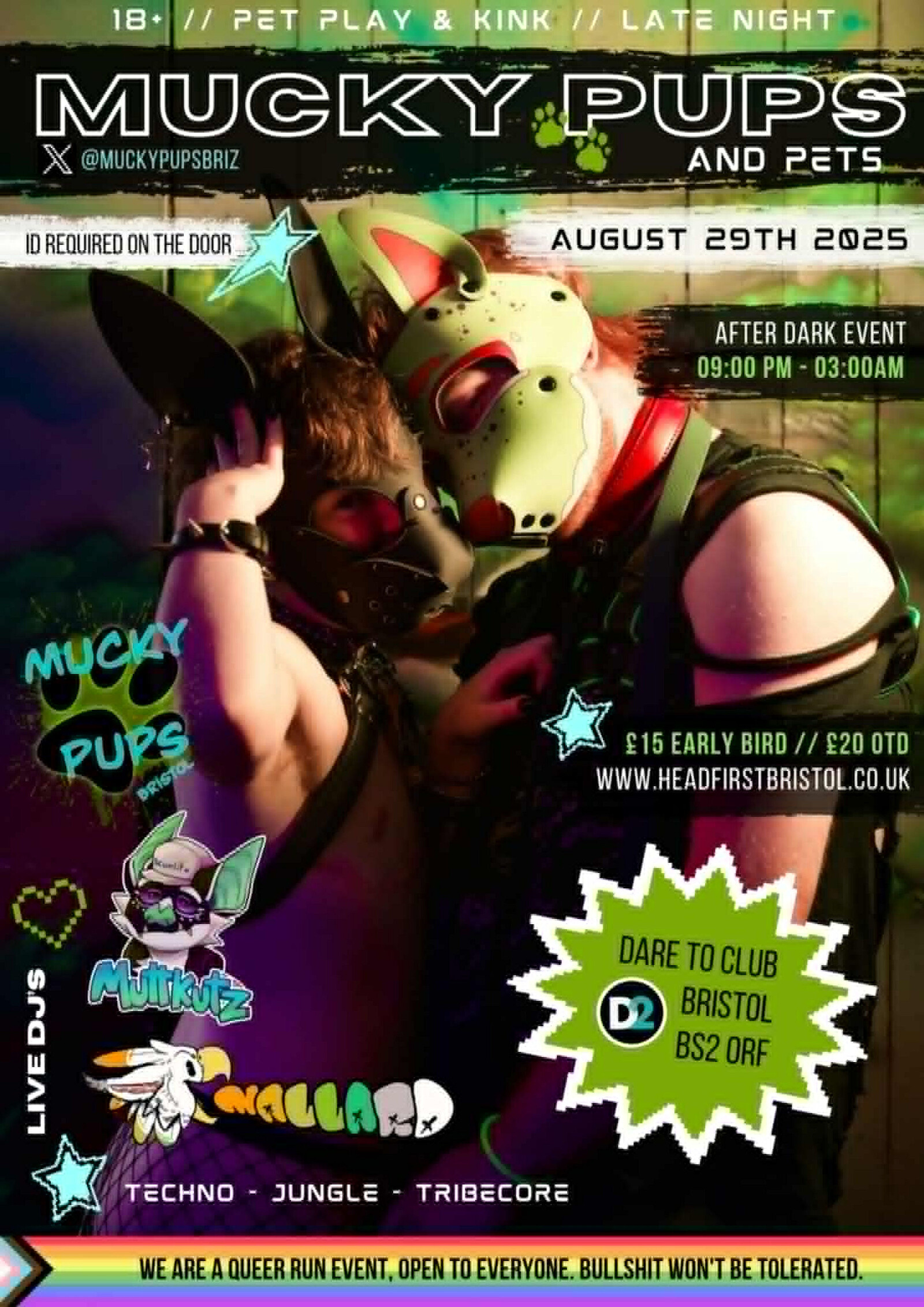 MUCKY PUPS AD PRESENTS: AFTER DARK at Dare to Club