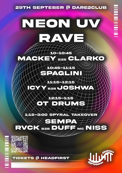 Neon UV Rave at Dare to Club