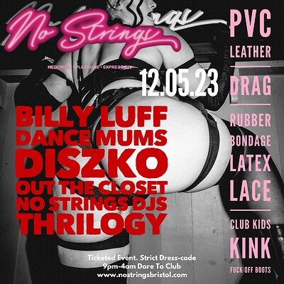 NO STRINGS PRESENT DANCE MUMS at Dare to Club