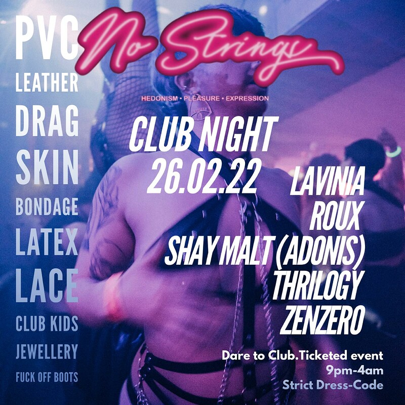NO STRINGS at Dare to Club
