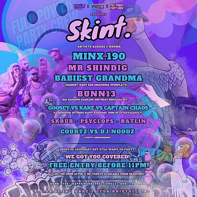 Skint at Dare to Club