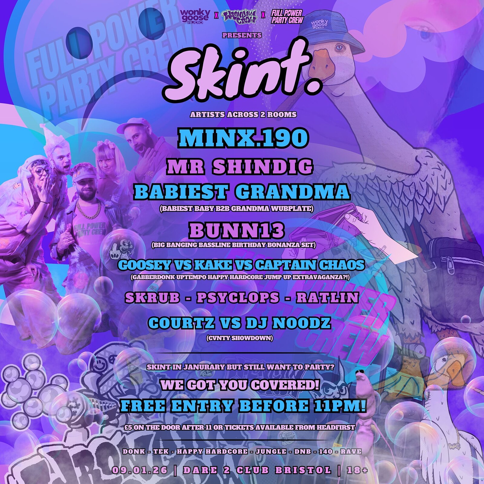 Skint at Dare to Club