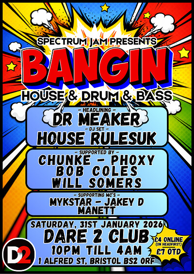 Spectrum Jam Presents: 'BANGIN' at Dare to Club
