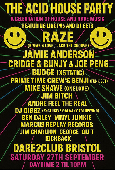 The Acid House Party at Dare to Club