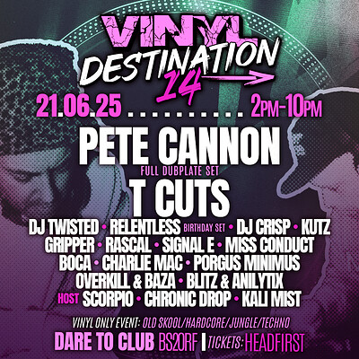 VINYL DESTINATION 14 at Dare to Club