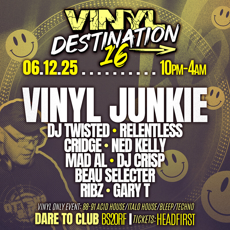 Vinyl Destination 16 at Dare to Club