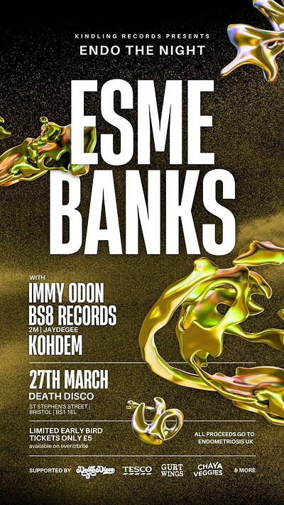 Endo the Night club night // Esme Banks + more at Death Disco