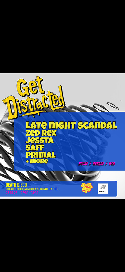 Get Distracted at Death Disco