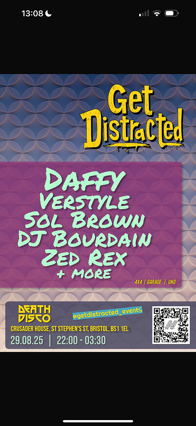 Get Distracted at Death Disco