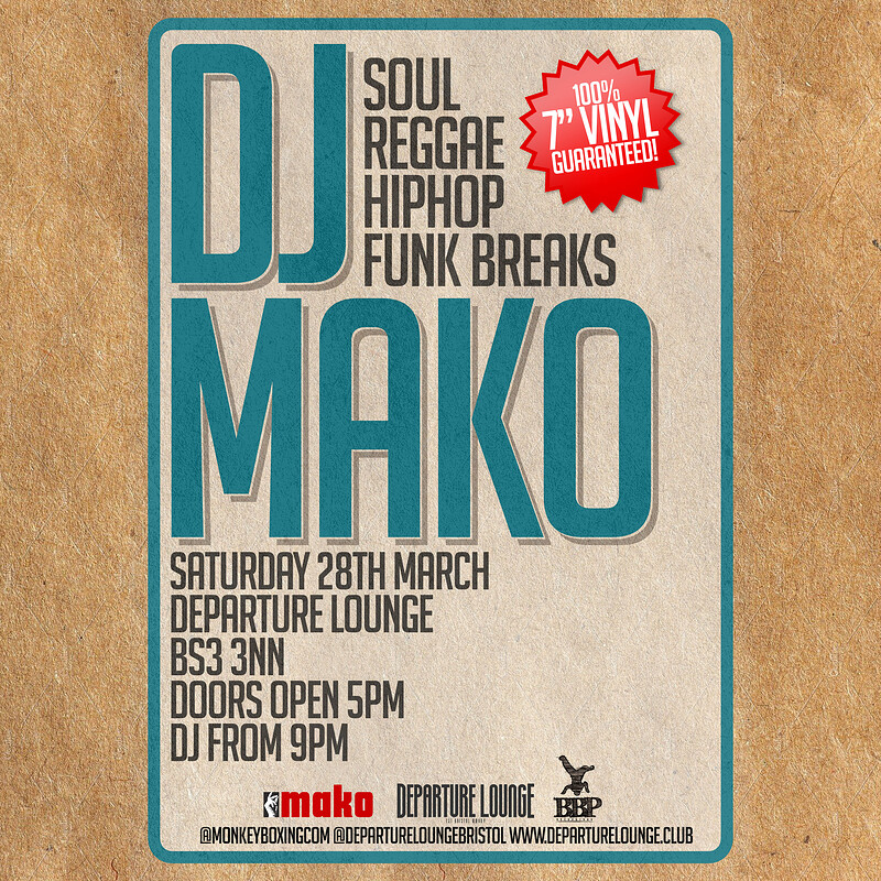 DJ Mako at Departure Lounge