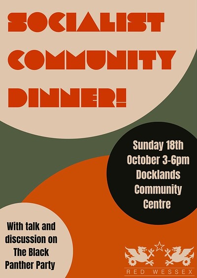 Red Wessex Community Dinner at Docklands Community Centre