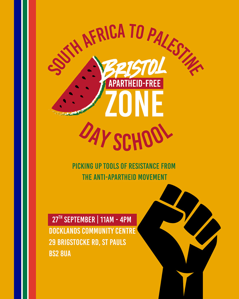 SOUTH AFRICA TO PALESTINE: A BAFZ Day-School at Docklands Community Centre