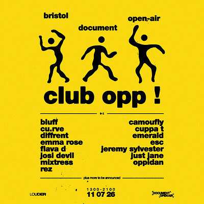 Club Opp w/ Oppidan, Diffrent, Flava D & more | Bristol at DOCUMENT