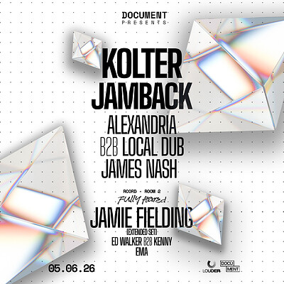 Document Presents: Kolter, Jamback, Alexandria, Local Dub & more at DOCUMENT