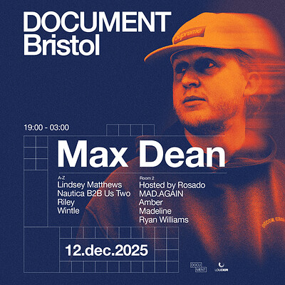 Document Presents: Max Dean, Lindsey Matthews, Nautica ++ at DOCUMENT