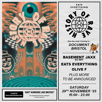 History of Rave - Bristol: Basement Jaxx, Eats Everything at DOCUMENT