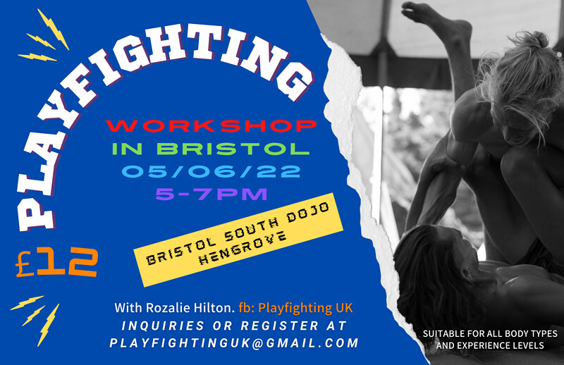 Playfighting intro workshop at Bristol South Aikido dojo Hengrove