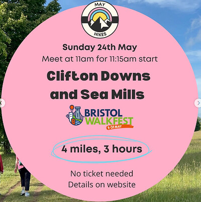 Queer Hiking Bristol: Clifton Downs & Sea Mills with Bristol Walk Fest at Downs Water Tower