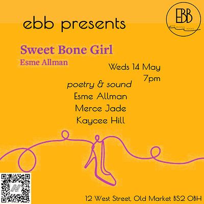Esme Allman *Sweet Bone Girl* & guests at East Bristol Books