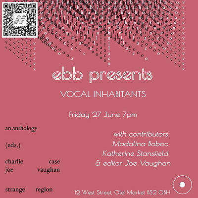 Launch of *Vocal Inhabitants* at East Bristol Books